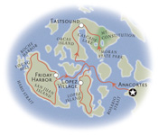 San Juan Islands Map